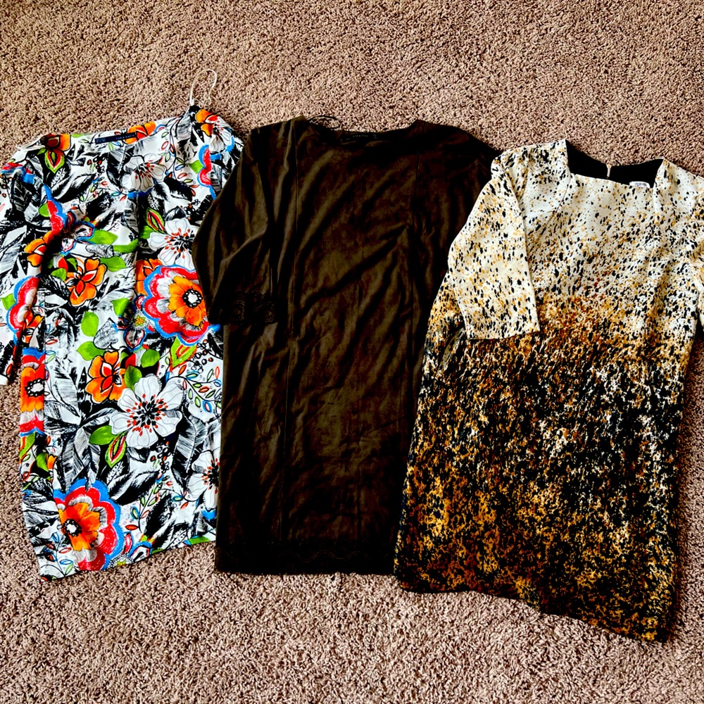 3 Zara dresses small